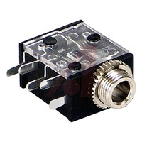 Switchcraft, 35RAPC 3.5 mm PCB Mount Stereo Jack Jack Socket, 5Pole