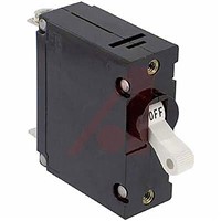 Carling Technologies Panel Mount A Single Pole Thermal Magnetic Circuit Breaker -, 10A Current Rating