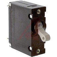 Carling Technologies Panel Mount A Single Pole Thermal Magnetic Circuit Breaker -, 50A Current Rating