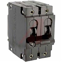 Carling Technologies Panel Mount C 2 Pole Thermal Magnetic Circuit Breaker -, 10A Current Rating