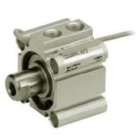 SMC Pneumatic Compact Cylinder 40mm Bore, 75mm Stroke, Double Acting