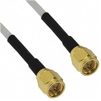 Cinch Connectors Male SMA to Male SMA Coaxial Cable
