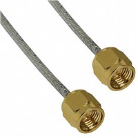 Cinch Connectors Male SMA to Male SMA Hand Formable 0.086 Coaxial Cable, 50 , 415