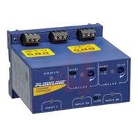 Flowline Switch-Pro Series DIN Rail Mounting Ultrasonic Level Sensor NO/NC, SPDT Relay Output