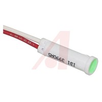 Green Diffused 7/32 inch LED Indicator
