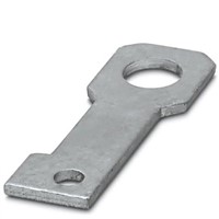 Phoenix Contact Fixing Plate for use with Fixing the FLT-ISG-100-EX Isolating Spark Gap