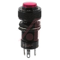 Dialight Red Incandescent Indicator, Snap-In Termination, 11.9mm Mounting Hole Size
