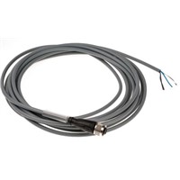 Connection lead, female M12 5 pin, 5m