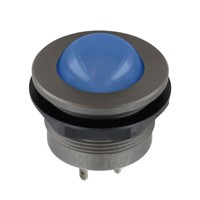Sloan Blue Panel LED, Solder Lug Termination, 12 V dc, IP67