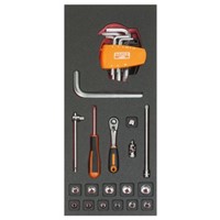 Bahco 27 Piece Maintenance Tool Kit with Foam Inlay