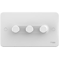 2 Way 3 Gang Dimmer Switch, 250W