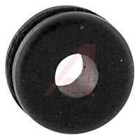 Abbatron Black Styrene-butadiene Round Cable Grommet for 3.962  9.525mm Cable Dia.