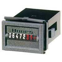 Kubler Hours Run Meter, 7 digits, Analogue, Screw Terminal Connection, 100 130 V ac