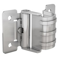 Pinet Polished Stainless Steel Concealed Hinge Screw, 40mm x 67mm x 29.5mm