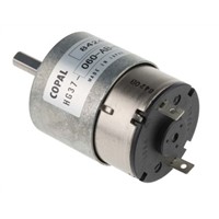 Copal Electronics, 24 V dc, 196 mNm DC Geared Motor, Output Speed 70 rpm