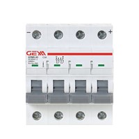GYM9 4P 10KA MCB from GYM9-10KA-4P-25A-D High Breaking Capacity Miniature Circuit Breaker with CE Certificate by GEYA