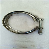 Exhaust pipe clamp