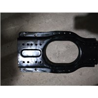Rear suspension connection plate