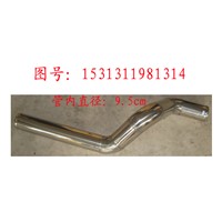 Intercooler intake pipe