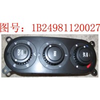 Air conditioning control switch