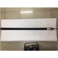 Fuel tank fastening belt assembly
