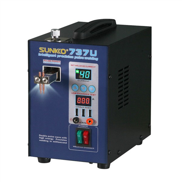 SUNKKO 737U Double Digital Display + Single-mode Spot Welding Battery Pack Dedicated Spot Welding Machine