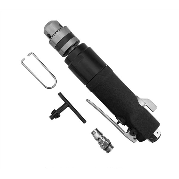 AD-115 3/8 Inch Reversible Drive Air Drill Straight Shank Pneumatic Drill Gun Drill Variable Speed Composite