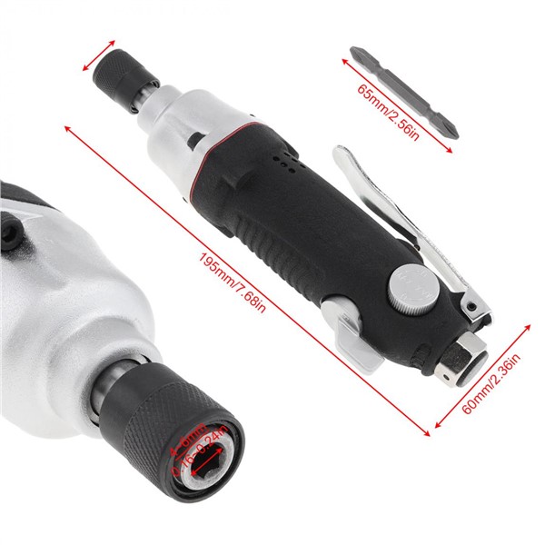 AT-3055 5H Powerful  straight air screwdriver 12000rpm pneumatic screwdriver Pneumatic Screw Gun