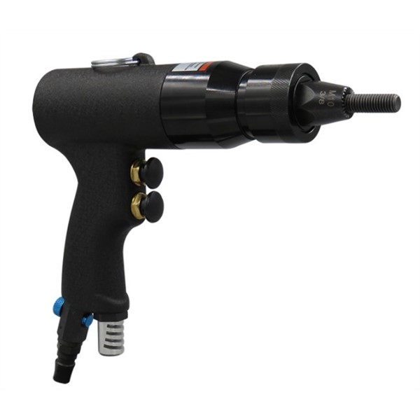 KOPO KP-741A M10M12 Pneumatic Rivet Nut Gun with Self-locking Head Gun Pneumatic Riveting Tool Nut Chuck Kit Industrial