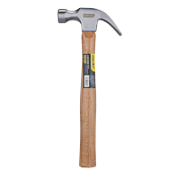 Deli Claw Hammer with Wooden Handle, 0.5kg, DL5250