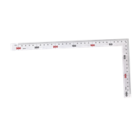 Deli Steel Angle rule, 150x300mm, DL7130