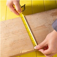 Deli Metric steel tape measure, 5m/16ftx19mm, DL9005Y