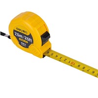 Deli Metric steel tape measure, 7.5m/25ftx25mm, DL9075Y