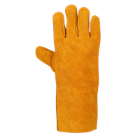 Deli Welding Gloves 14&amp;quot; with Bending, 7#380mm, DL-T2