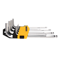 Deli Long bulb socket set of 9 pieces, 1.5-10mm, DL3088