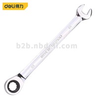 Deli COMBINATION RATCHET SPANNER , 10mm, DL34110