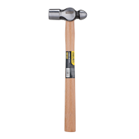 Deli Ball Peen Hammer with Wooden Handle, 1lb (0.45kg), DL5145