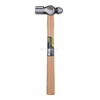 Deli Ball Peen Hammer with Wooden Handle, 2lb (0.91kg), DL5191