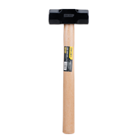 Deli Octagonal Hammer with Wooden Handle, 3lb (1.4kg), DL5203