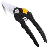 Deli Flower and Branch Scissors (Simple series), 8" Carbon steel blade plastic handle, DL580101