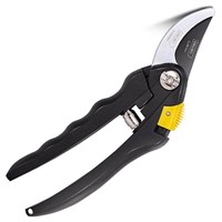 Deli Pruning Shears (Simple series), 8" Carbon steel blade plastic handle, DL580201