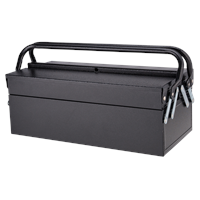 Deli Two-layer Iron Toolbox, dual handles dual layers, DL6231