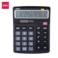 Deli E1210 Calculator 12-digit Big Display Calculator