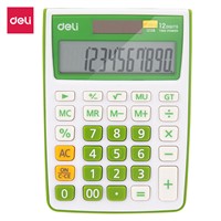 Deli E1238 Calculator 12-digit Modern Calculator