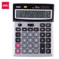 Deli E1654
Calculator 12-digit Metal Calculator