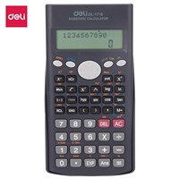 Deli E1710 Calculator 240F Scientific Calculator 10+2 Digits Function Calculator
