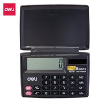 Deli E39218 Calculator
8 Digits LCD Display Calculator