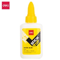 Deli E39445 White Washable Glue Solvent Free Non-toxic Glue 40ml