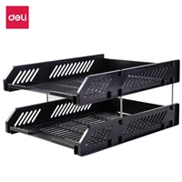 Deli E9208 File Tray HIPS 2-tier File Tray