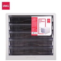 Deli E9775 File Cabinet Plastic 5-drawer File Cabinet
